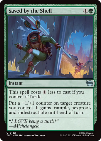Sauvé par la carapace [Tortues Ninja]