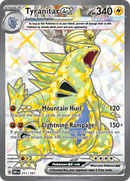 Tyranitar ex (211/197) [Escarlata y Púrpura: Llamas Evolutivas]