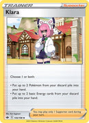Klara (145/198) (Cosmos Holo) [Espada y Escudo: Reinado Escalofriante]