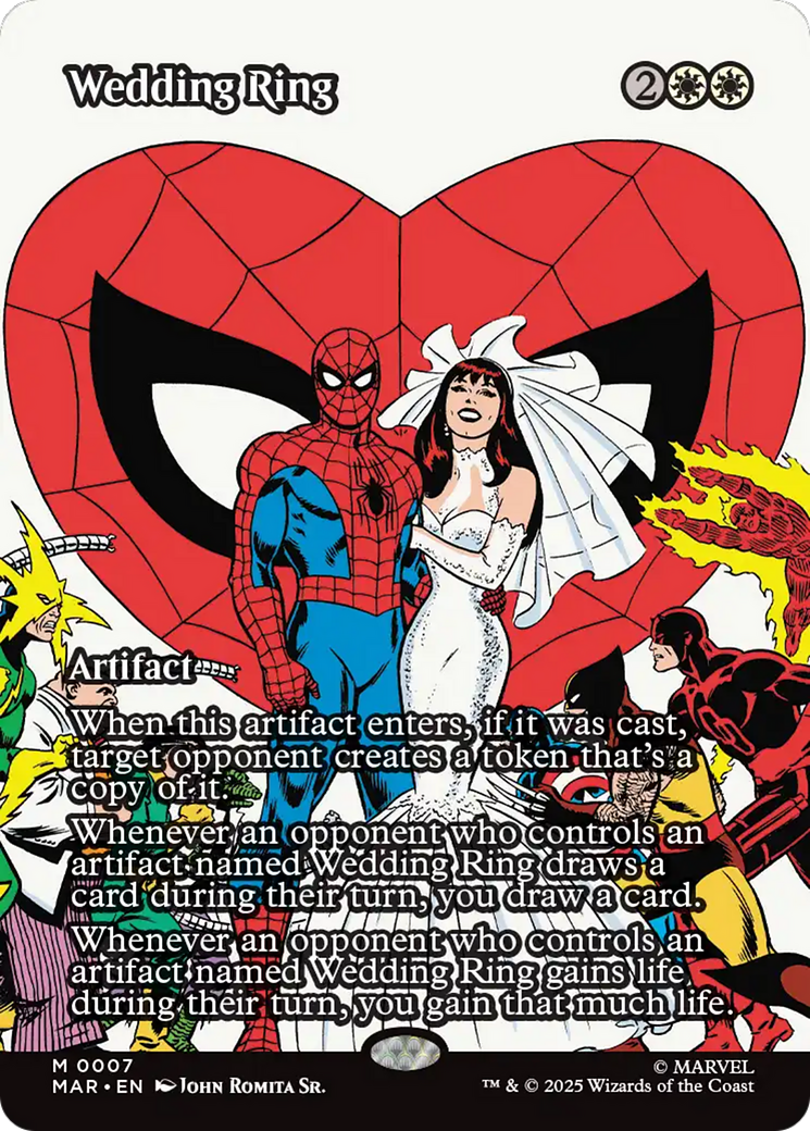 Bague de mariage (Sans bordure) [Univers Marvel : Éternel-Légal]