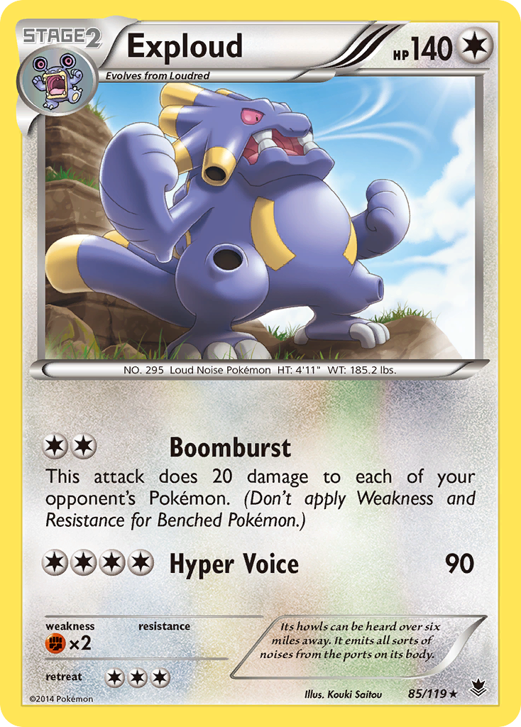Brouhabam (85/119) [XY: Forces Cachées]
