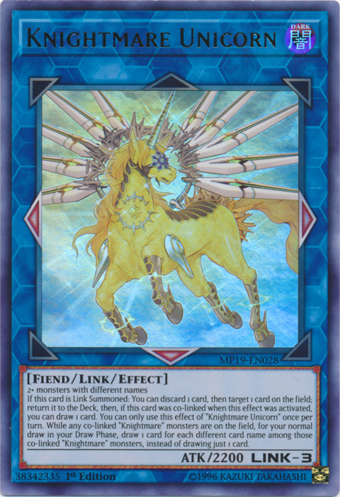 Unicornio Pesadilla [MP19-EN028] Ultra Rara