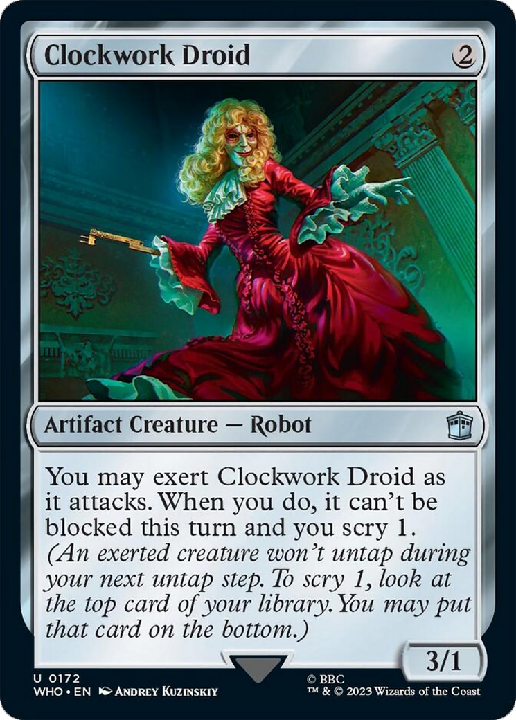 Androïde horloge [Doctor Who]