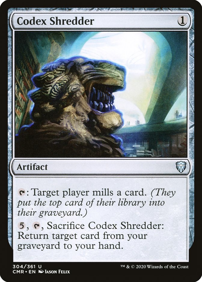 Triturador del Códice [Commander Legends]