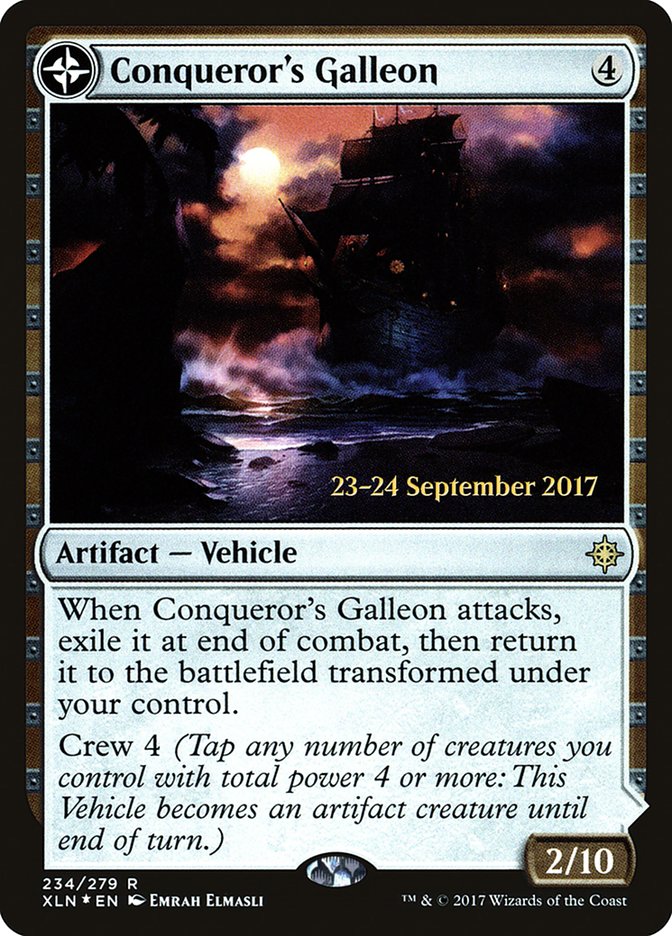 Galeón del conquistador // Baluarte del conquistador [Promos de presentación de Ixalan]
