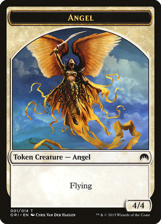 Ficha de Ángel [Magic Origins Tokens]
