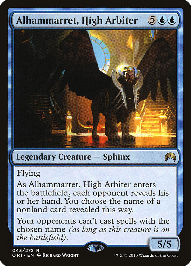 Alhammarret, Grand arbitre [Magic Origins]