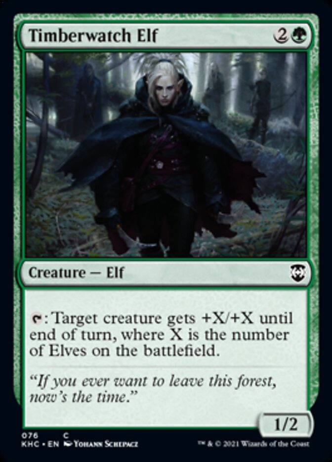 Elfe de Gardebois [Kaldheim Commander]