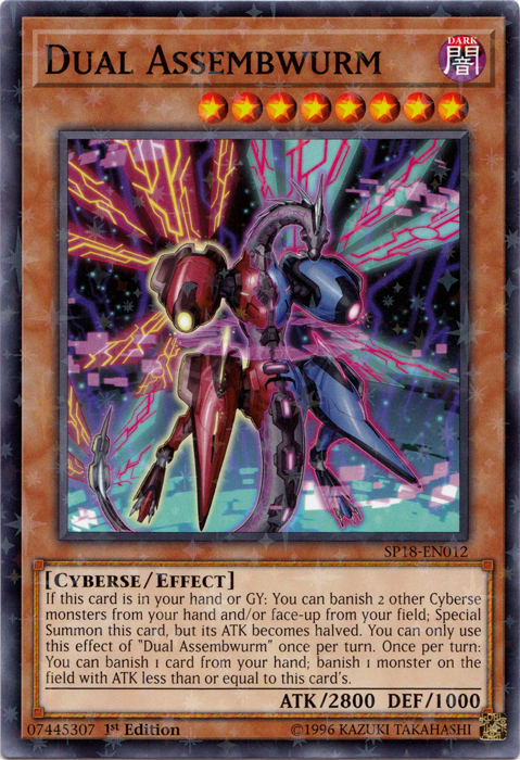 Dual Assembwurm [SP18-EN012] Rara Foil Estrellada