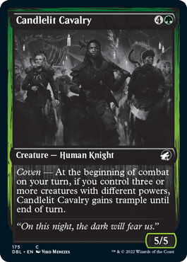 Caballería a la luz de las velas [Innistrad: Doble función]