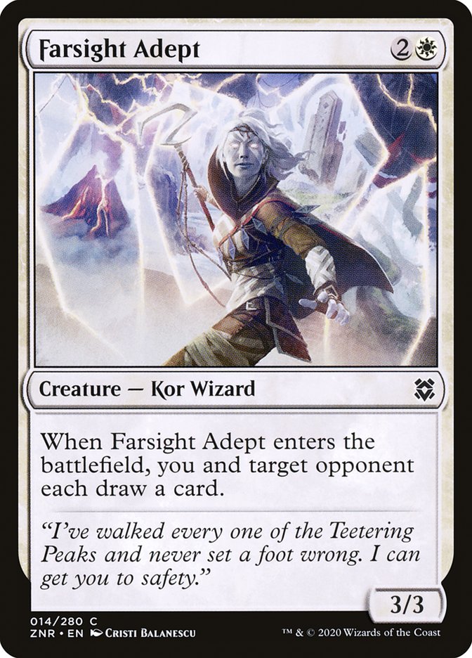 Adepte de clairvoyance [Zendikar Rising]