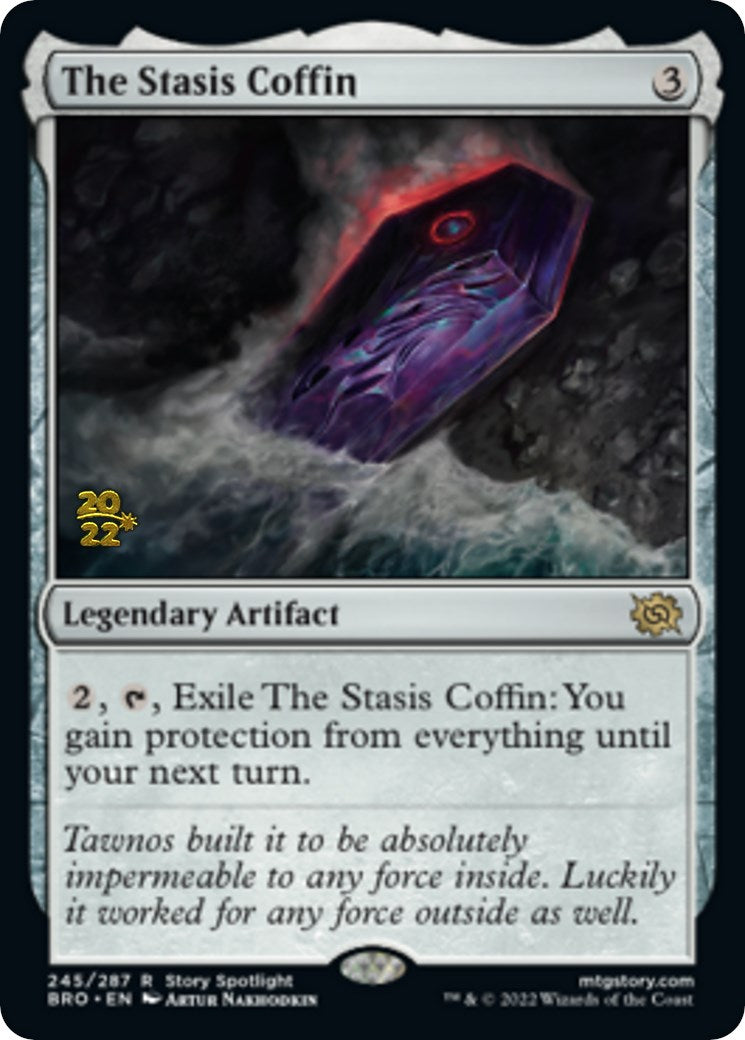 Le sarcophage de stase [Prerelease Promos Les Frères de l'artifice]