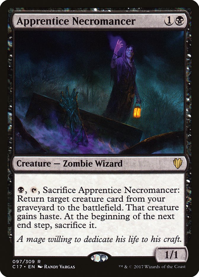 Apprenti nécromancien [Commander 2017]