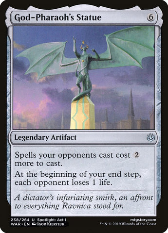 Statue du Dieu-Pharaon [La Guerre des Planeswalkers]