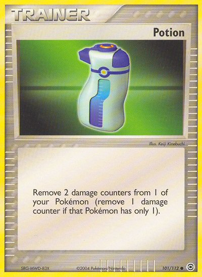 Potion (101/112) [EX: Rouge Feu & Vert Feuille]