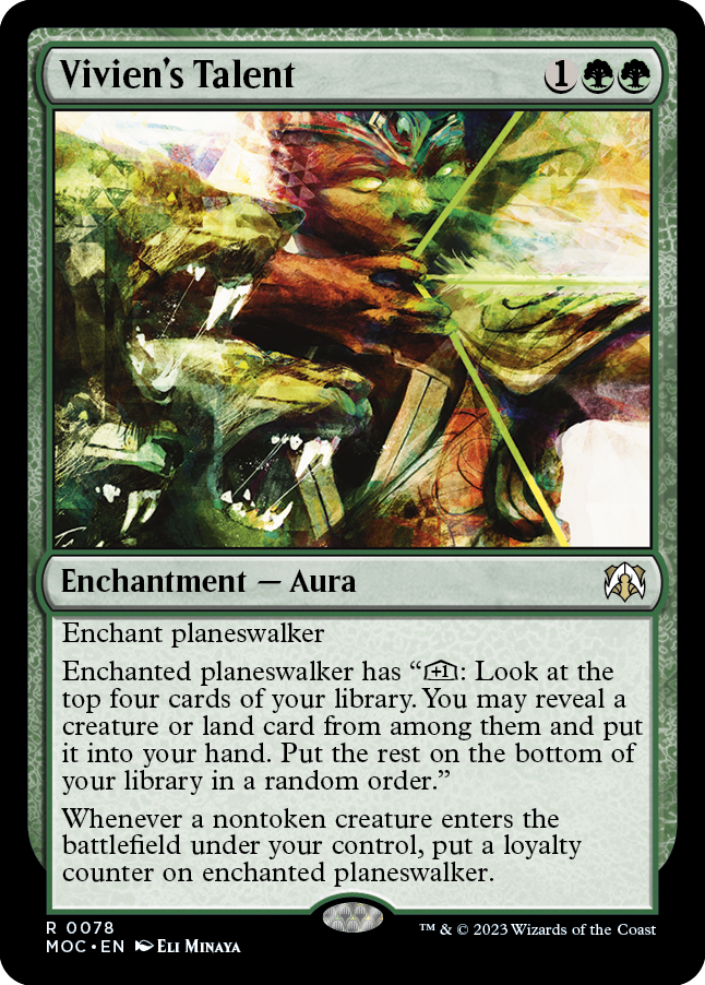 El Talento de Vivien [Commander: Marcha de las Máquinas]