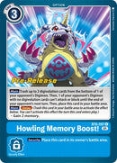 ¡Aullido de Memoria! [BT6-097] [Cartas de Prerelease Doble Diamante]