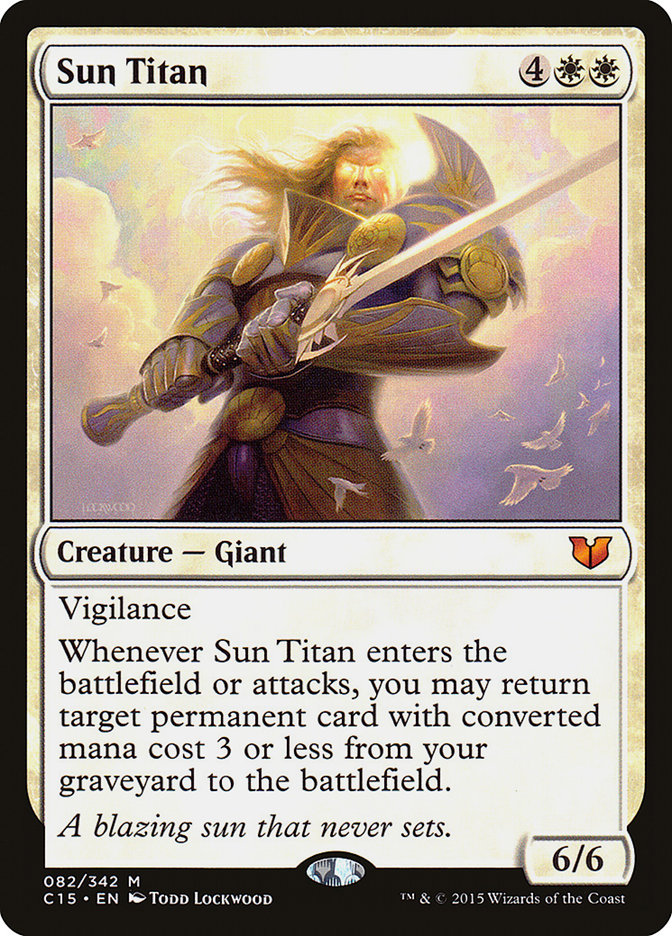 Titan solaire [Commander 2015]