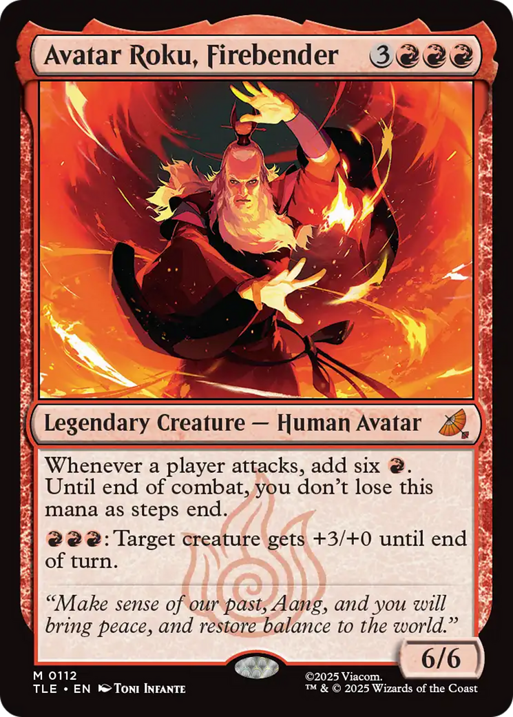 Avatar Roku, Maestro Fuego [Avatar: La Leyenda de Aang: Eternal-Legal]