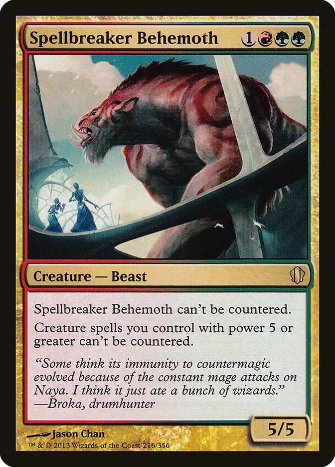 Behemoth Rompehechizos [Commander 2013]