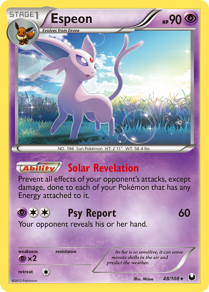 Espeon (48/108) [Negro y Blanco: Exploradores Oscuros]