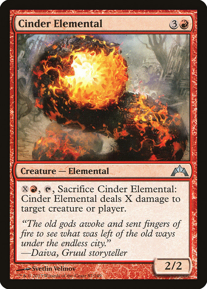 Élémental de cendre [Conflux]