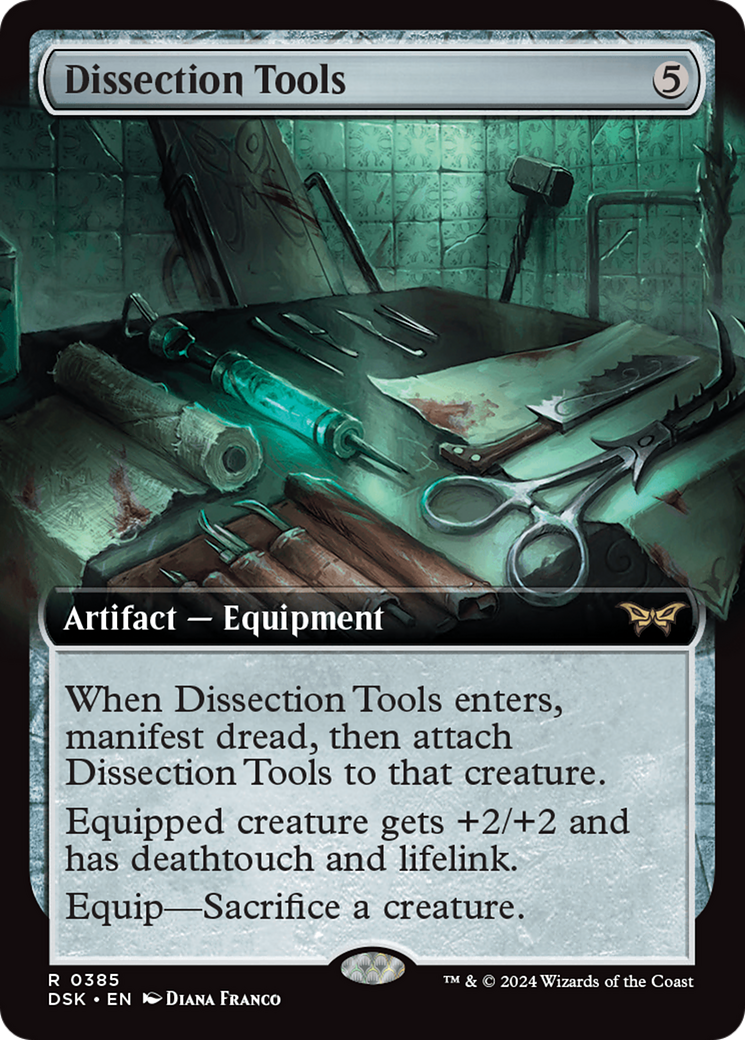 Outils de dissection (Art étendu) [Duskplaintes : La Maison de l'horreur]