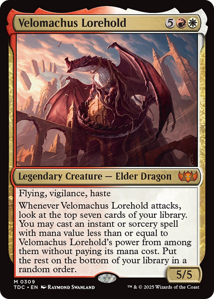 Velomachus Porte-légendes [Tarkir : Commandant dragon-tempête]