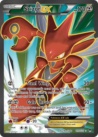 Scizor EX (119/122) [XY: Punto de Ruptura]