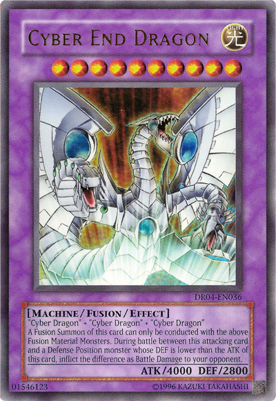 Ciber Dragón de Final [DR04-EN036] Ultra Rara