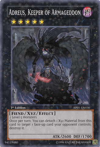 Adreus, Gardien d'Armageddon [BP01-FR030] Starfoil Rare