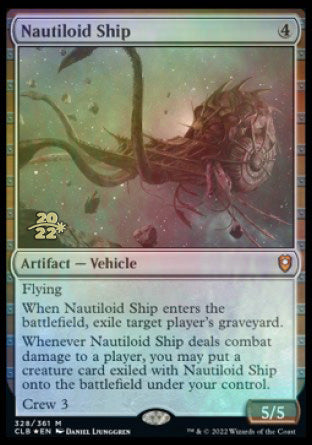 Nave nautiloide [Commander Legends: Batalla por Puerta de Baldur Promos de Prelanzamiento]