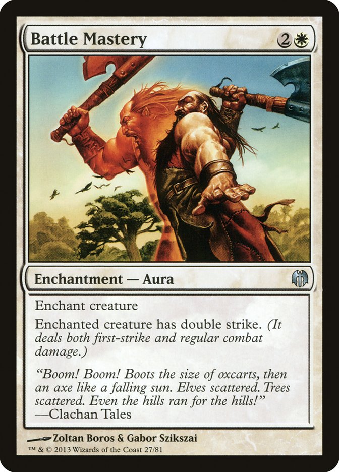 Maîtrise de la bataille [Decks de duel : Héros contre Monstres]