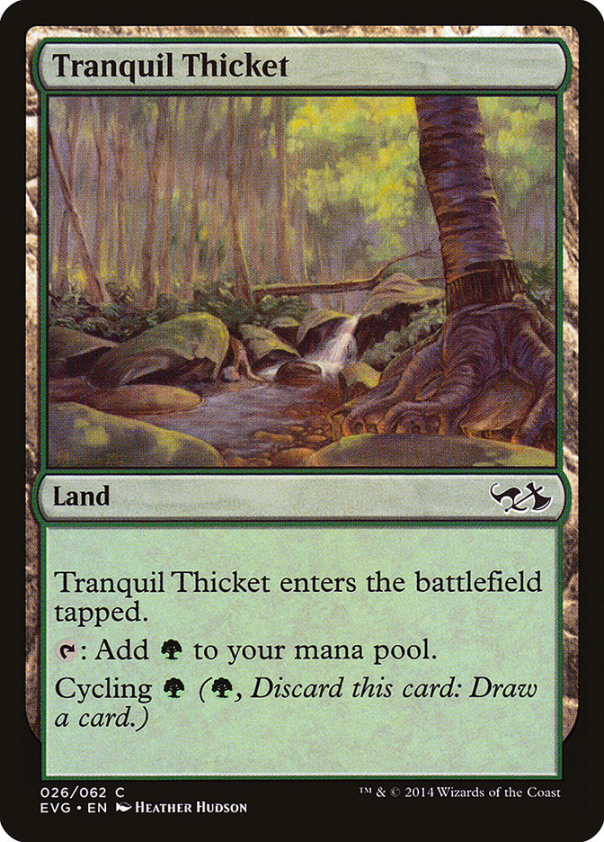 Clairière tranquille (Elfes contre Gobelins) [Duel Decks Anthology]