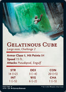 Carte artistique du Cube gélatineux [Donjons & Dragons : Aventures dans les Royaumes oubliés - Série d'illustrations]