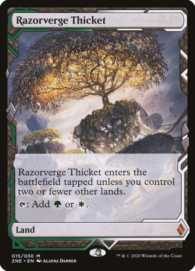 Fourré de Rasoirverge (Expeditions) [Expeditions Zendikar Rising]