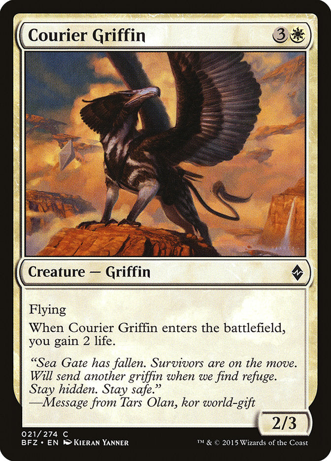 Coursier Griffon [Bataille de Zendikar]