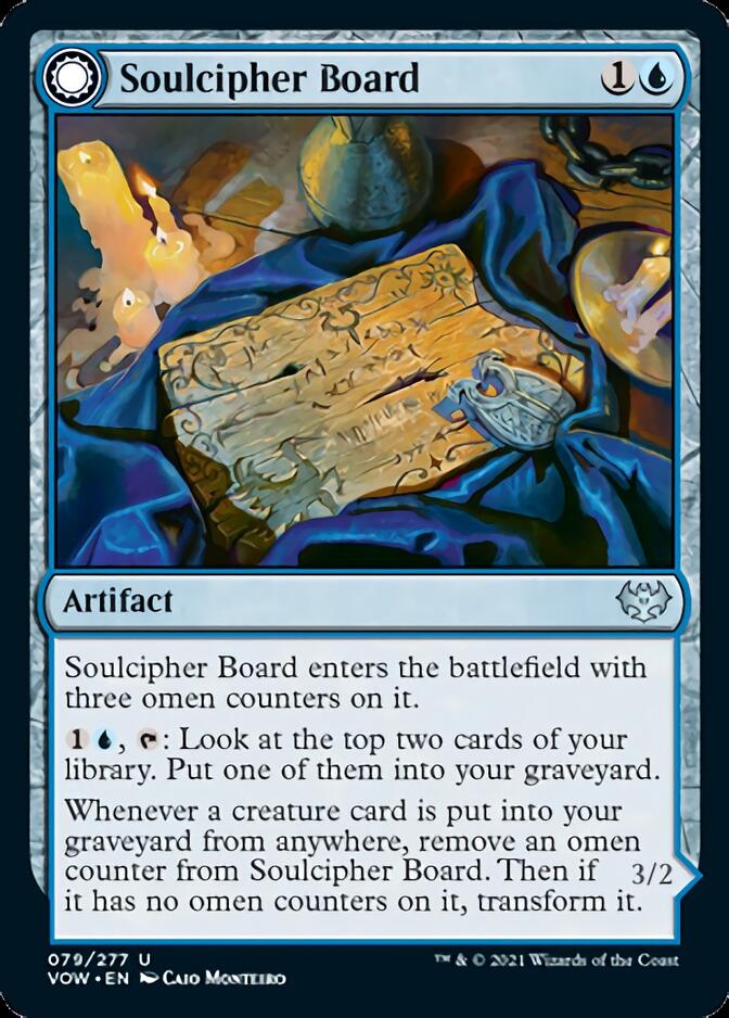Tablero cifrador de almas // Espíritu enlazacifras