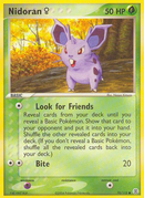 Nidoran (70/112) (Femelle) [EX: Rouge Feu & Vert Feuille]