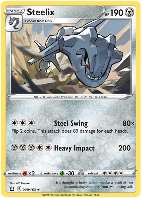 Steelix (099/163) [Espada y Escudo: Estilos de Combate]