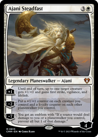 Ajani Inquebrantable [Commander Masters]