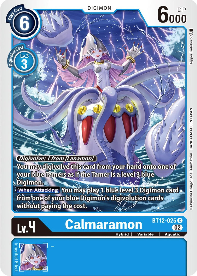 Calmaramon [BT12-025] [A través del tiempo]