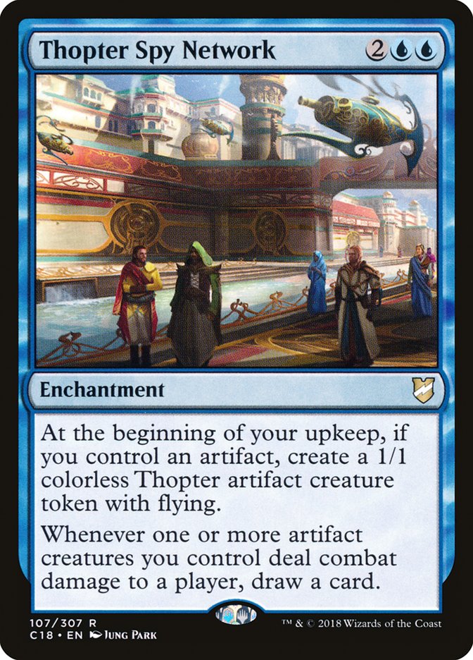 Red de Espías Thopter [Commander 2018]