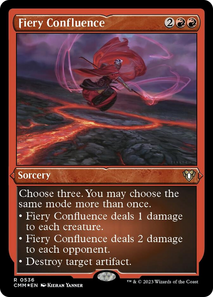 Confluence ardente (gravée à l'acide) [Commander Masters]