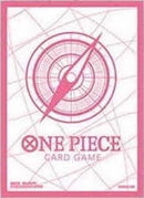 Bandai: Protectores de cartas de 70 unidades - Dorso de cartas de One Piece (Rosa)