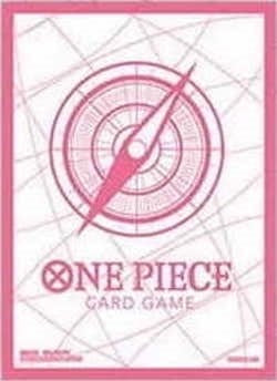Bandai: Protectores de cartas de 70 unidades - Dorso de cartas de One Piece (Rosa)