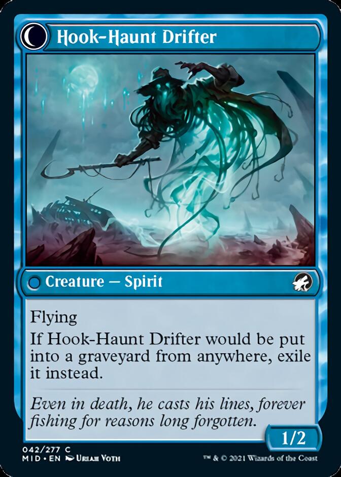 Pêcheur du Baithook // Vagabond hanté par l'hameçon [Innistrad: Chasse de minuit]