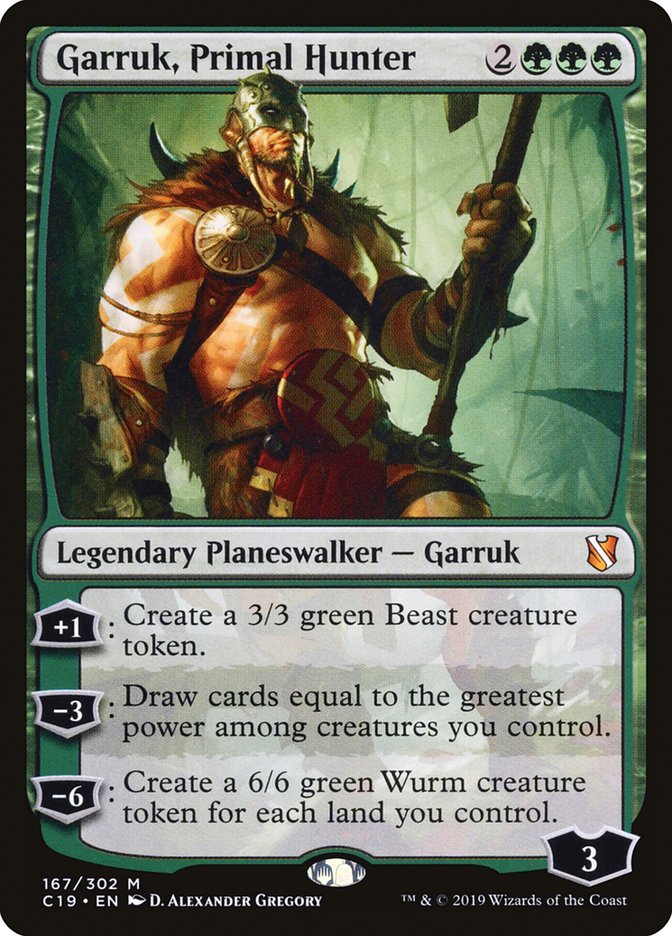Garruk, chasseur primordial [Commander 2019]