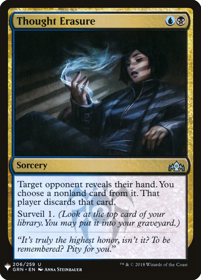 Effacement mental [Mystery Booster]