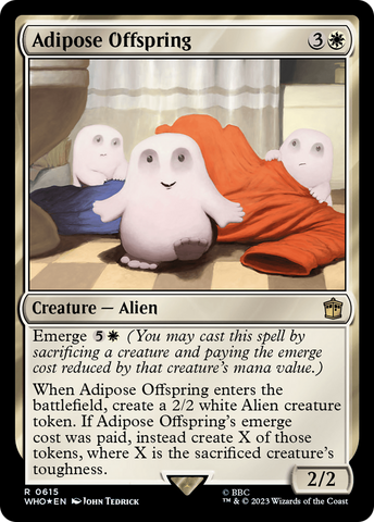 Adipose Aînés (Surge Foil) [Doctor Who]